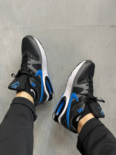 کتونی نایک ایر مکس (Air Max) مشکی آبی کوآلیتی مستر بالاترین کیفیت (بارکد اصالت کالا)